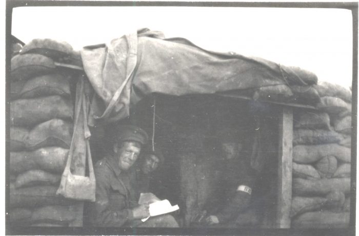 Photograph of regimental aid post (NRO 06038/65)
